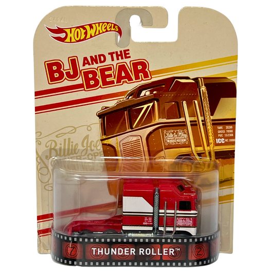 Hot Wheels Retro Entertainment BJ and the Bear Thunder Roller 1:64 Diecast