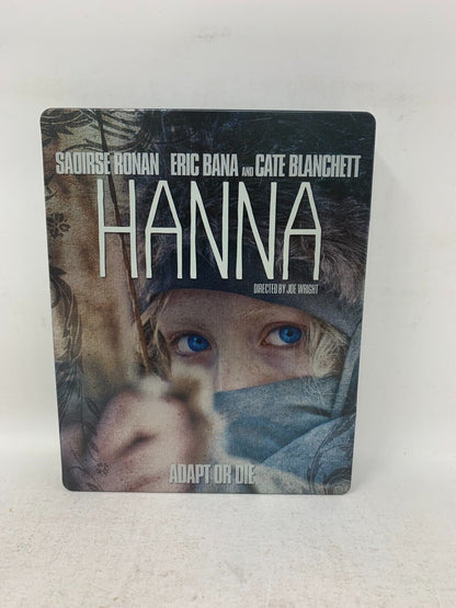 Hanna (Blu-ray, 2011) Eric Bana Saoirse Ronan Cate Blanchett STEELBOOK