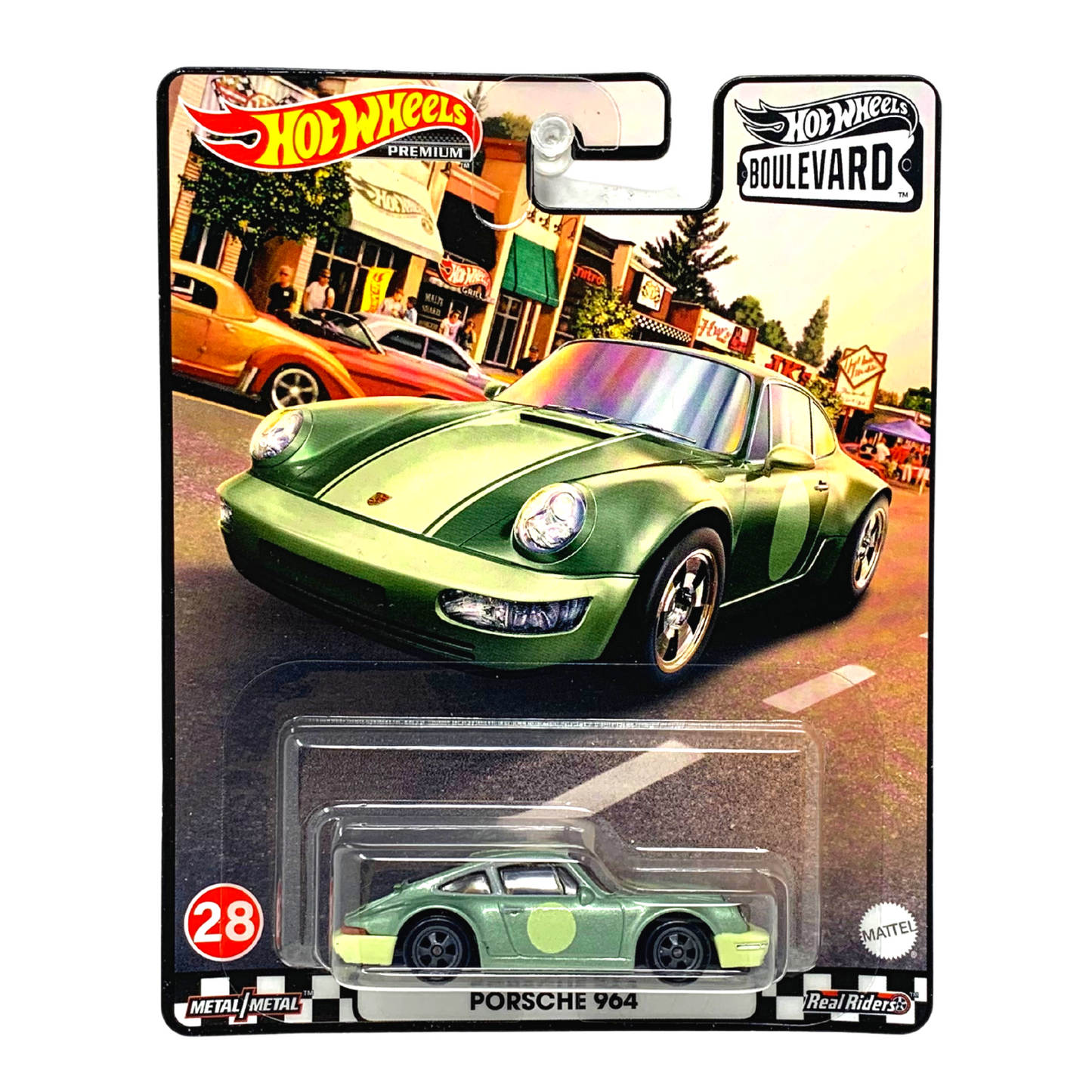 Hot Wheels Premium Boulevard Porsche 964 1:64 Diecast