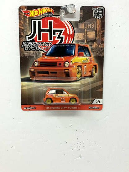 Hot Wheels Premium Car Culture Japan Historics Honda City Turbo II 1:64 Diecast