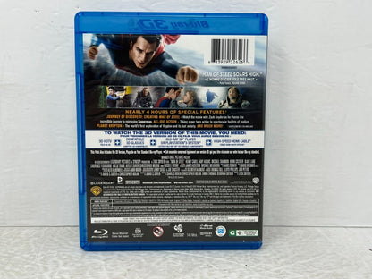 Man of Steel (Blu-ray 3D, 2013) Fantasy Henry Cavill Good Condition!!!