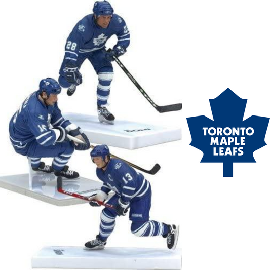 Mcfarlane NHL Toronto Maple Leafs Exclusive Combo 3-Pack Figure Set