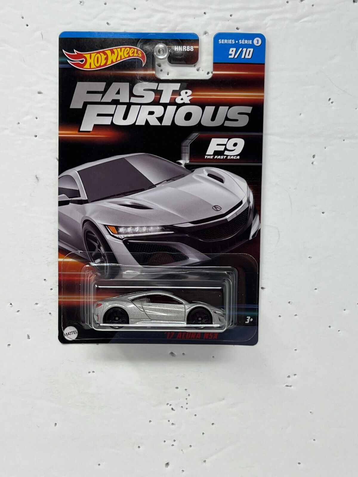 Hot Wheels Fast & Furious '17 Acura NSX F9 The Fast Saga 1:64 Diecast