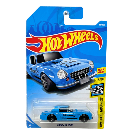 Hot Wheels HW Speed Graphics Fairlady 2000 JDM 1:64 Diecast Blue