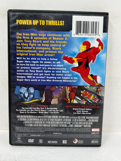 Iron Man: Armored Adventures: Season 2, Vol. 1 (DVD, 2012) 6 Episodes!! Marvel