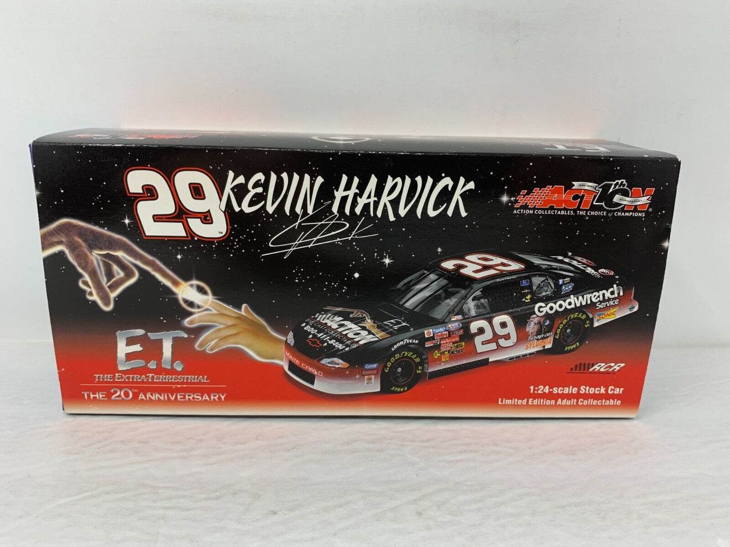 Action Nascar #29 Kevin Harvick E.T. 2002 Chevrolet Monte Carlo 1:24 Diecast