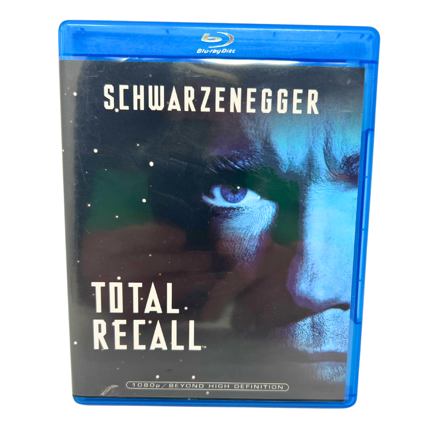 Total Recall (Blu-ray, 2007) Arnold Schwarzenegger Sci-Fi Good Condition!!!