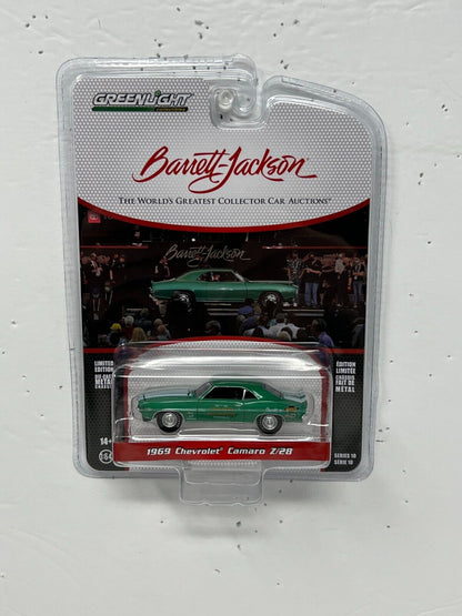 Greenlight Barrett-Jackson 1969 Chevrolet Camaro Z/28 1:64 Diecast