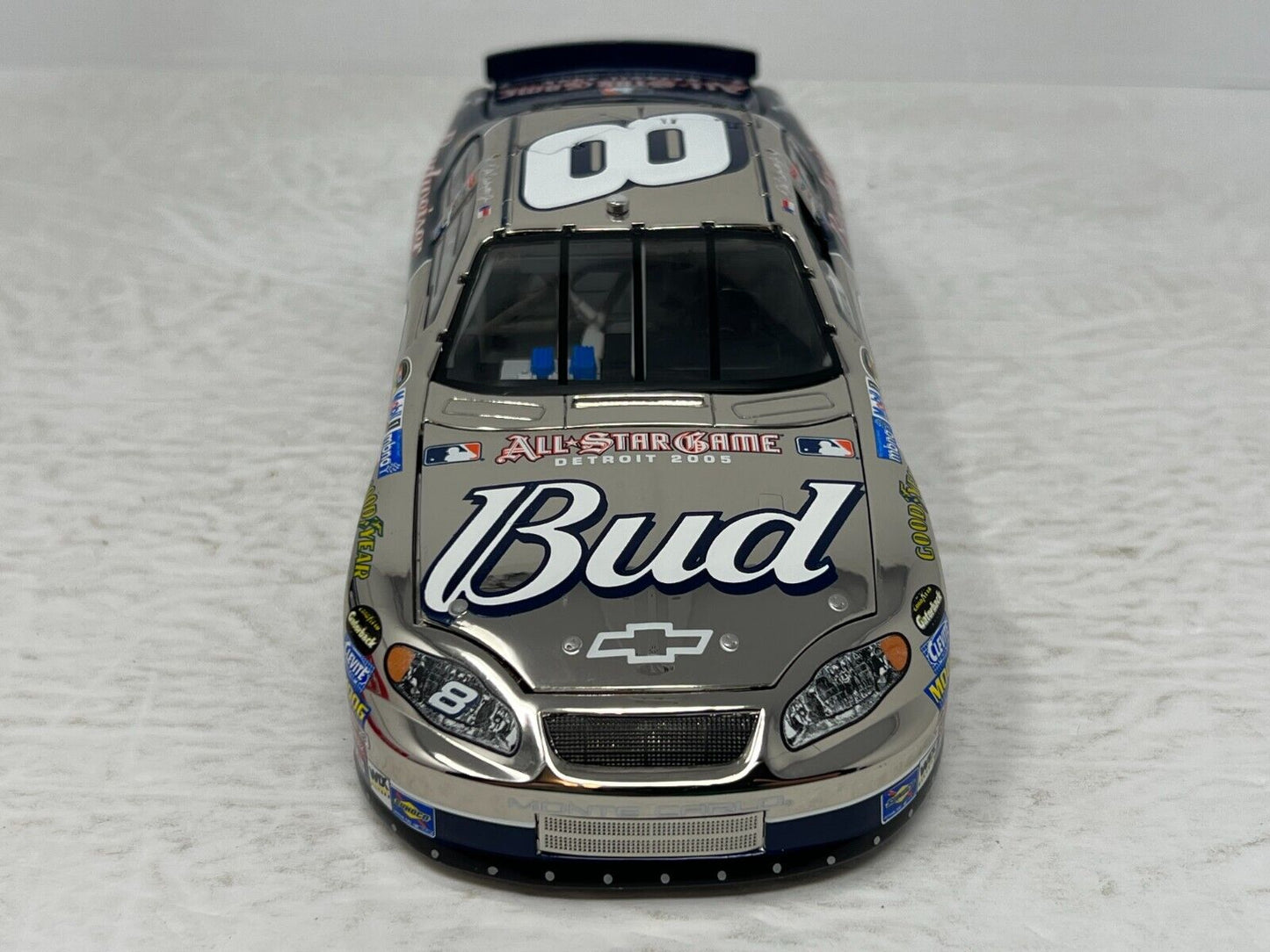 Action Nascar #8 Dale Earnhardt Jr Bud MLB GM Dealers Chrome 2005 1:24 Diecast