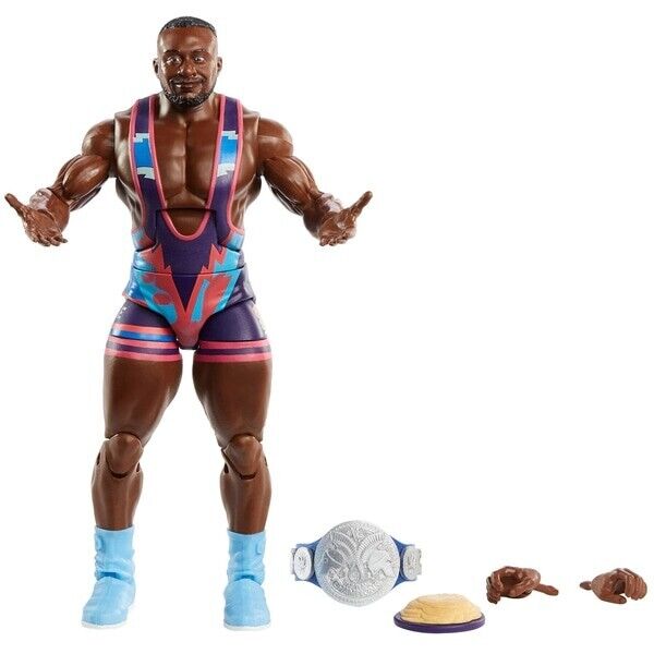 WWE Elite Collection Series 79 Big E Wrestling Action Figure with Tag Team Belt