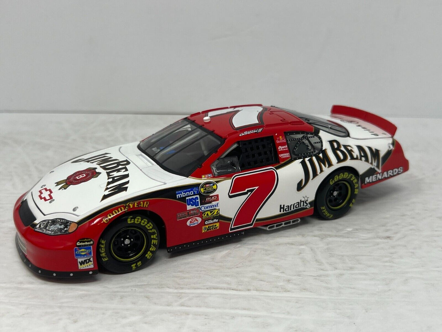 Action Nascar #07 Robby Gordon Jim Beam GM Dealers 2005 Monte Carlo 1:24 Diecast