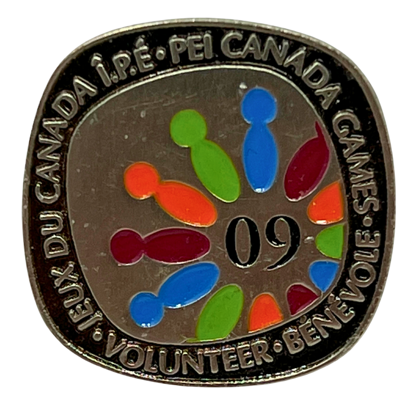 2009 P.E.I. Canada Games Volunteer Olympics Lapel Pin P1