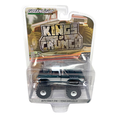 Greenlight Kings of Crunch Series 8 1979 Ford F-250 Texas Armadillo 1:64 Diecast