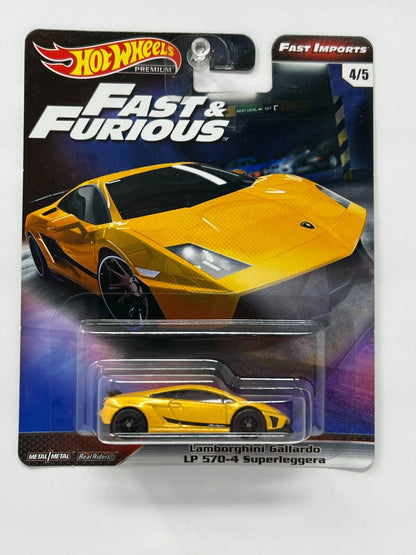 Hot Wheels Premium Fast & Furious Fast Imports Lamborghini Gallardo 1:64 Diecast