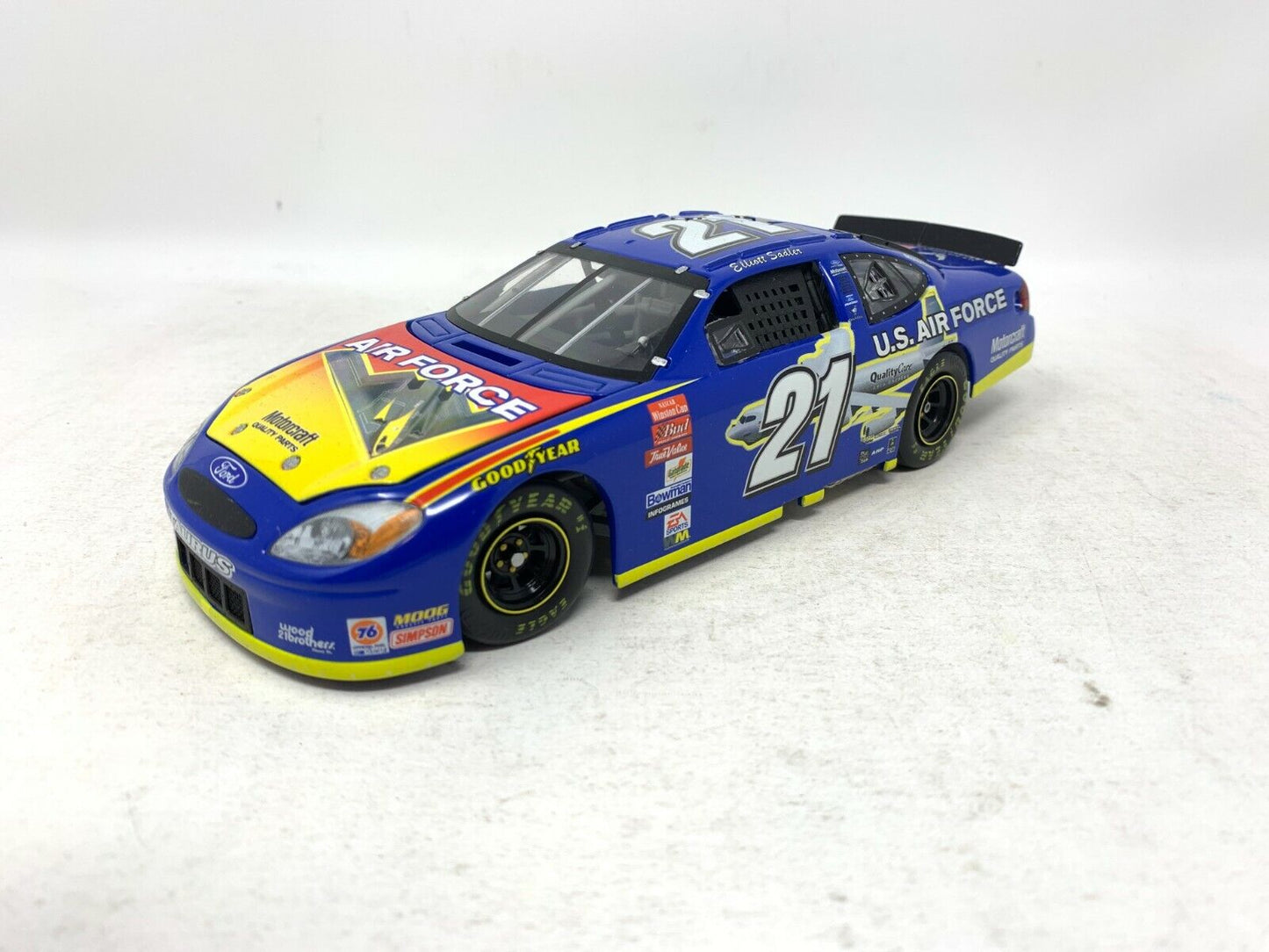 Team Caliber Owner Nascar #21 Elliott Sadler US Air Force Ford 124 Diecast