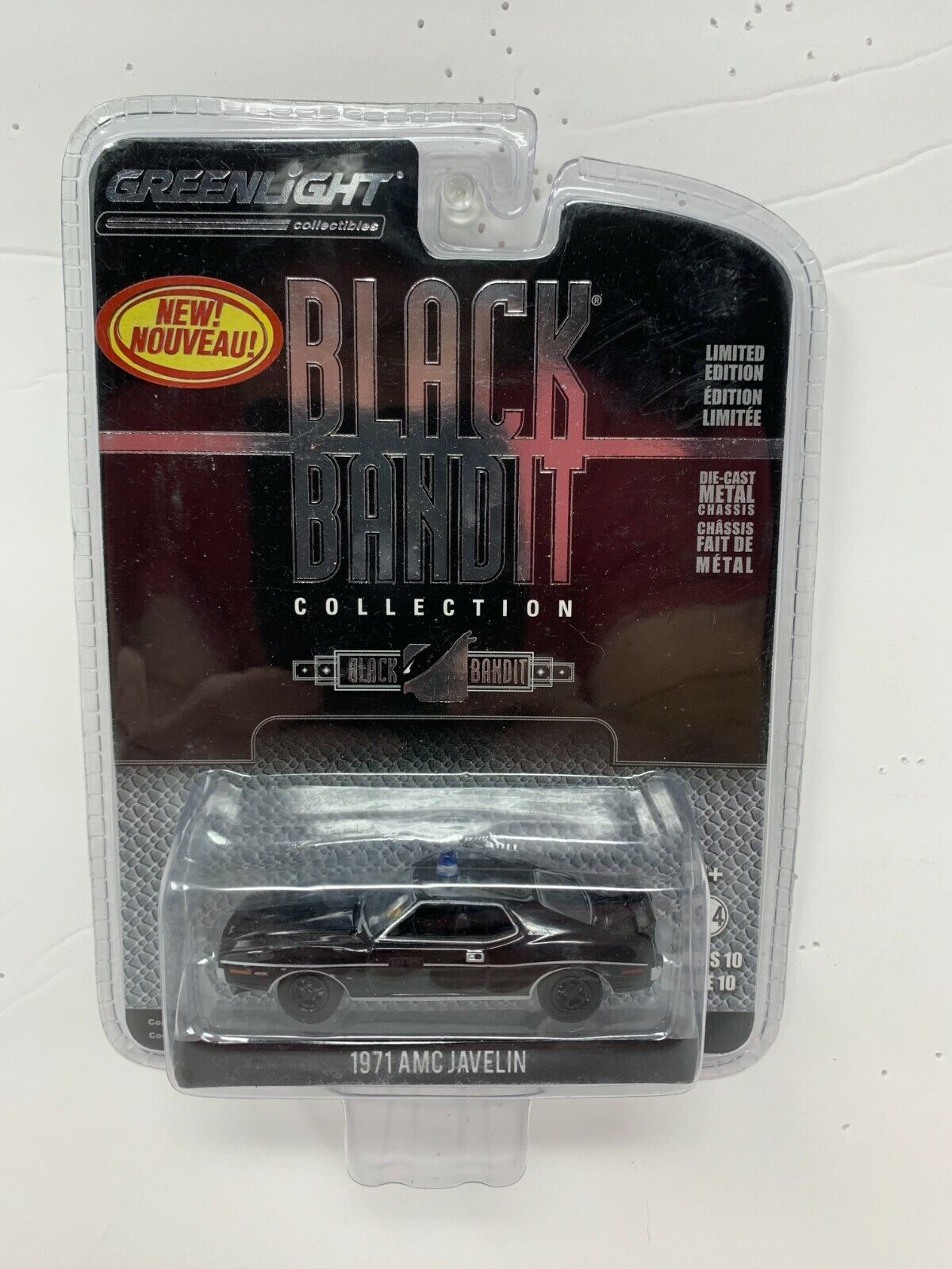 Greenlight Black Bandit Collection Series 10 1971 AMC Javelin 1:64 Diecast