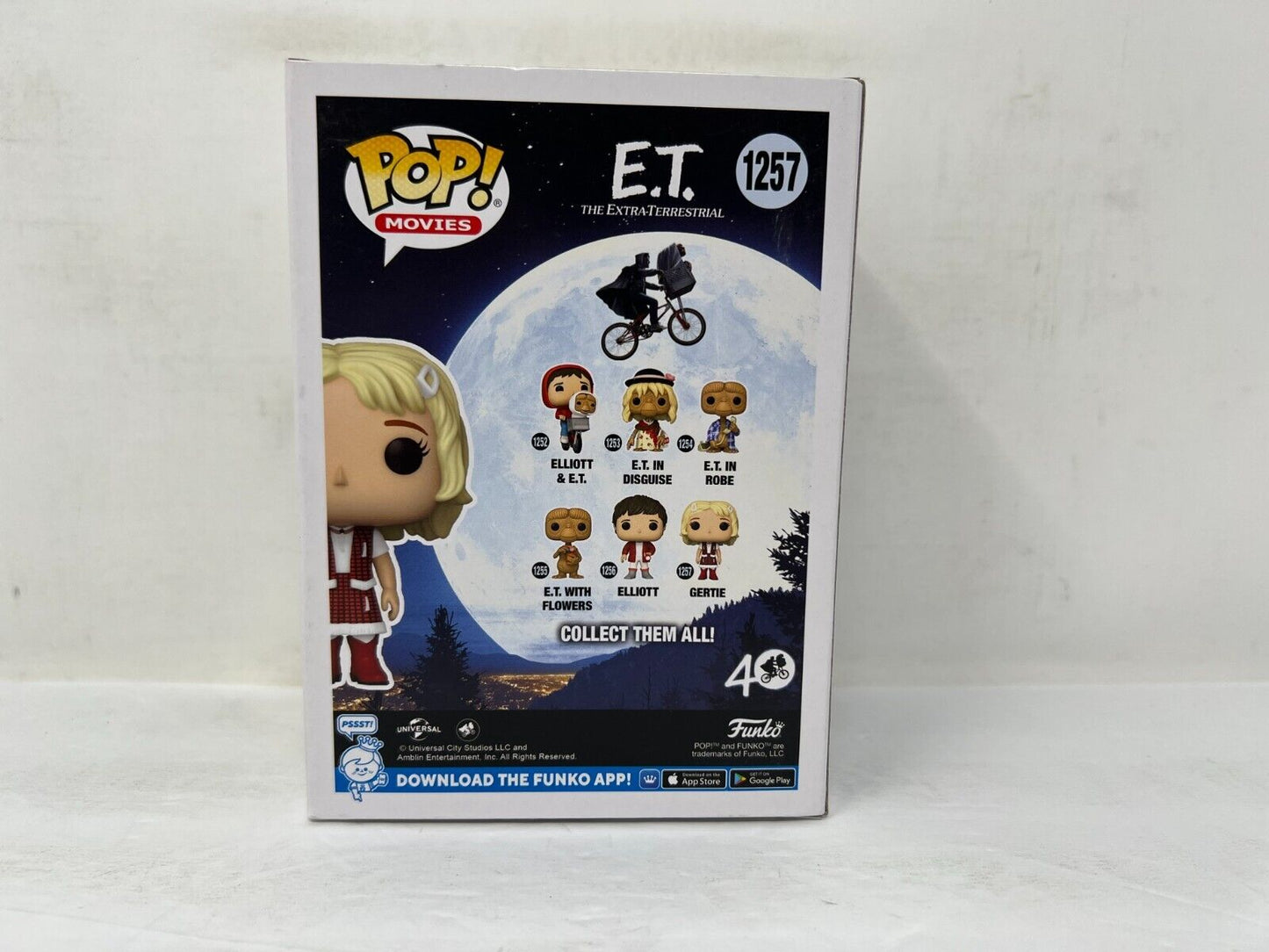 Funko Pop! Movies E.T. The Extra Terrestrial #1257 Gertie Vinyl Figure