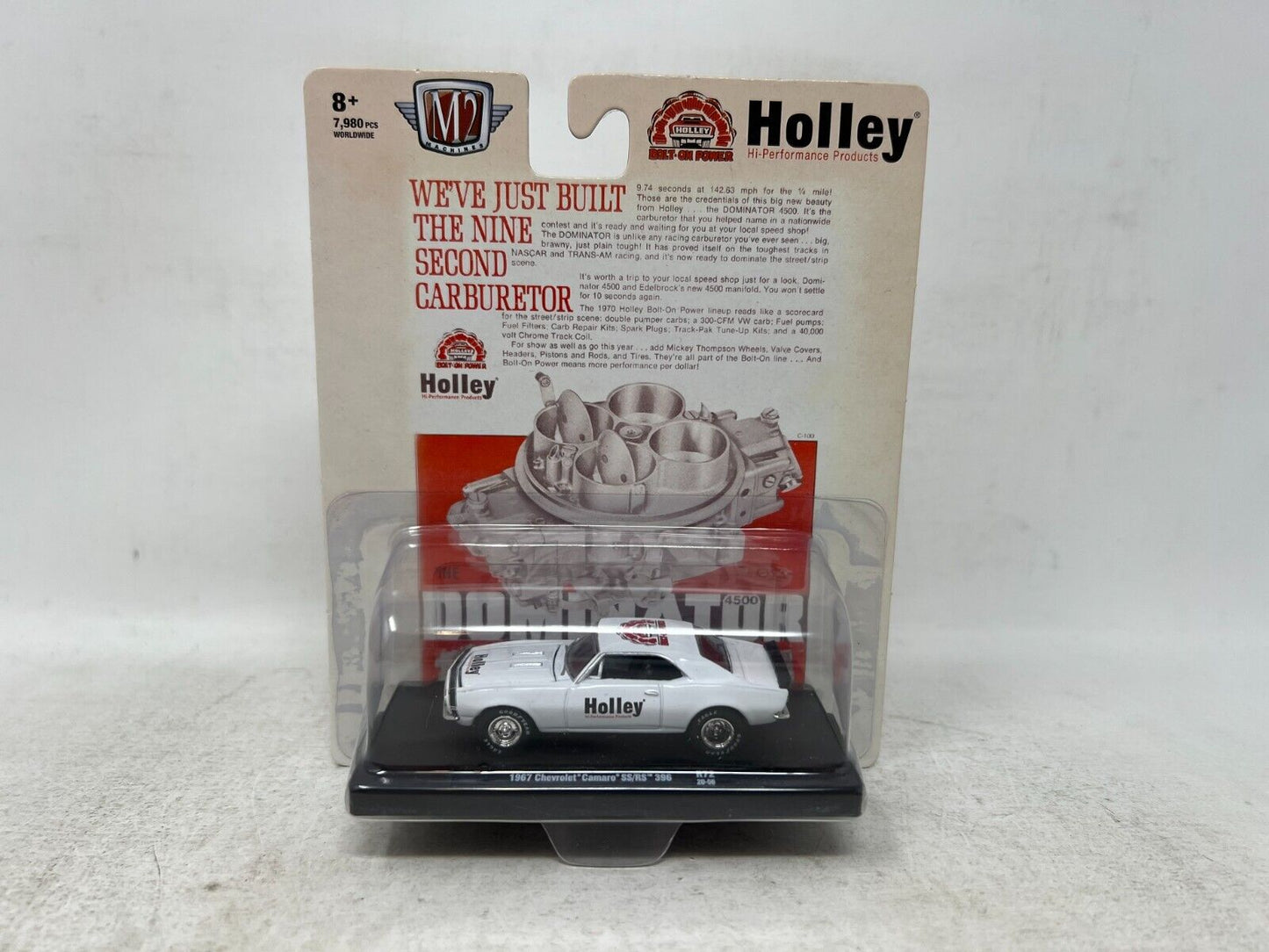 M2 Machines Holly 1967 Chevrolet Camaro SSRS 396 R72 1:64 Diecast