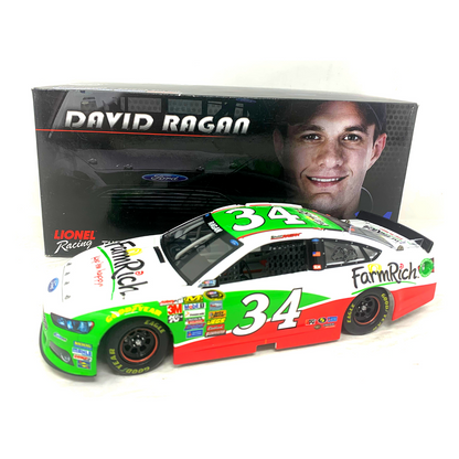 Lionel Racing Nascar #34 David Ragan Farm Rich 2014 Ford Fusion 1:24 Diecast