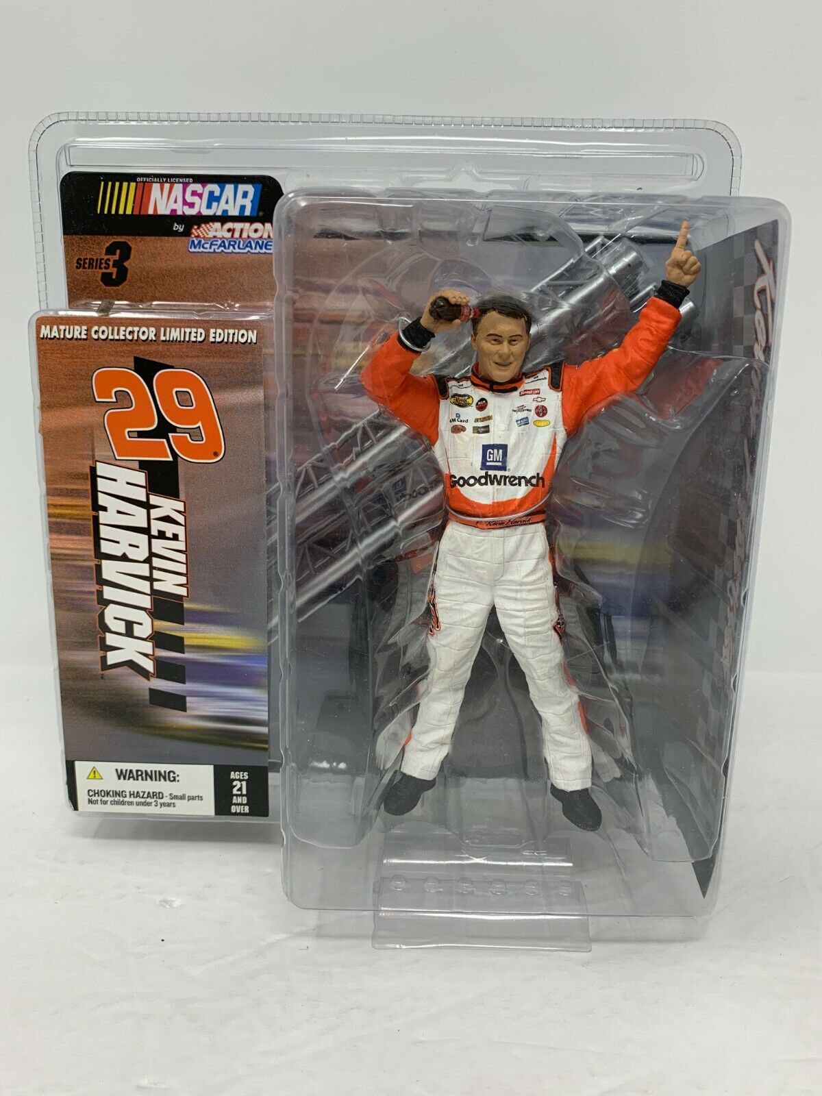 McFarlane Nascar #29 Kevin Harvick Series 3 Limited Edition Action Figure