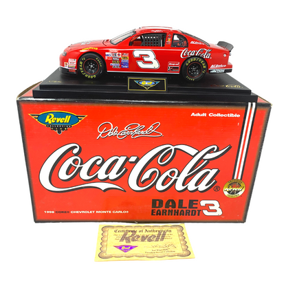 Revell Nascar #3 Coca-Cola Dale Earnhardt Sr. Chevy Monte Carlo 1:18 Diecast