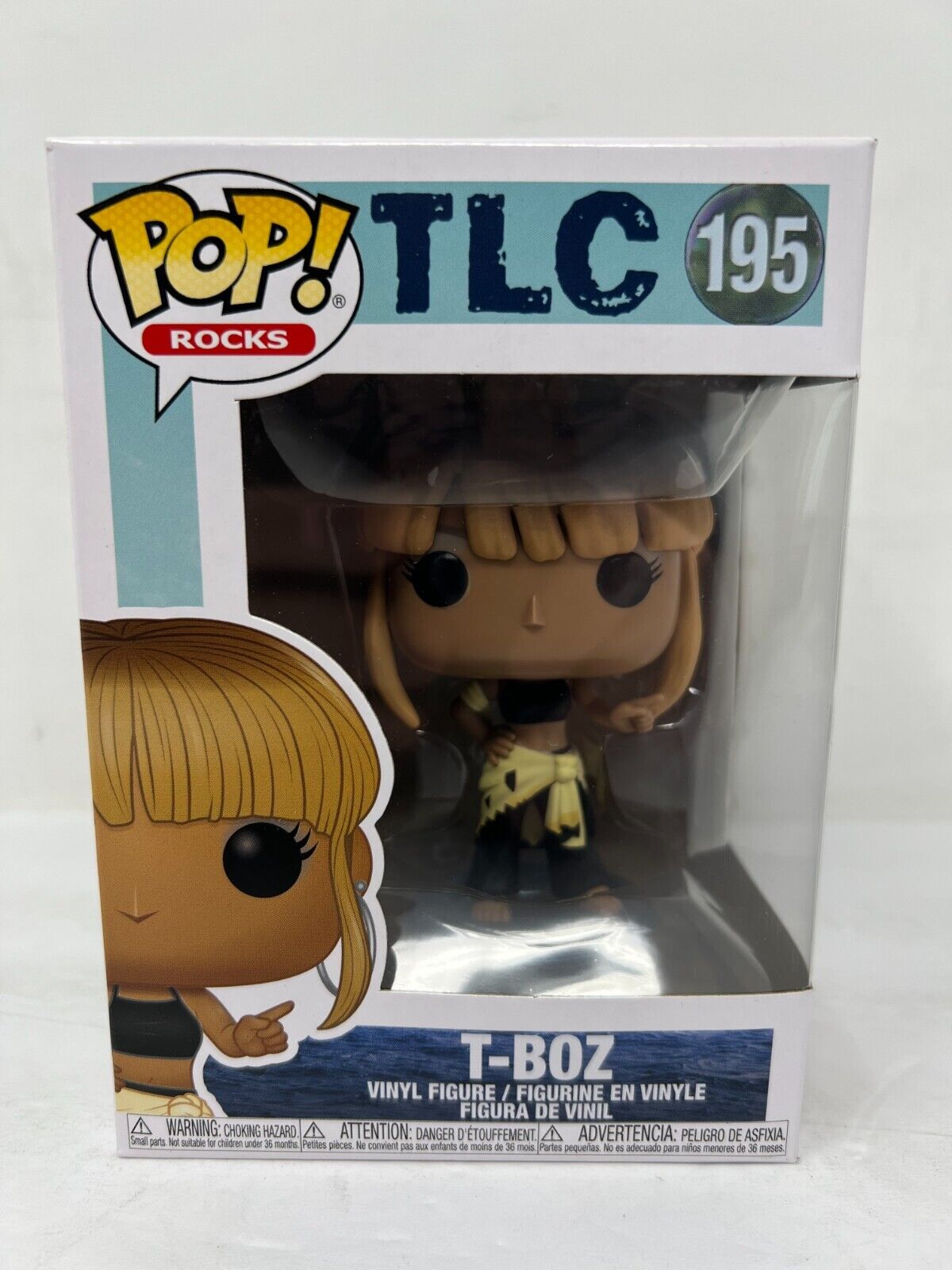 Funko Pop! Rocks TLC #195 T-Boz Vinyl Figure