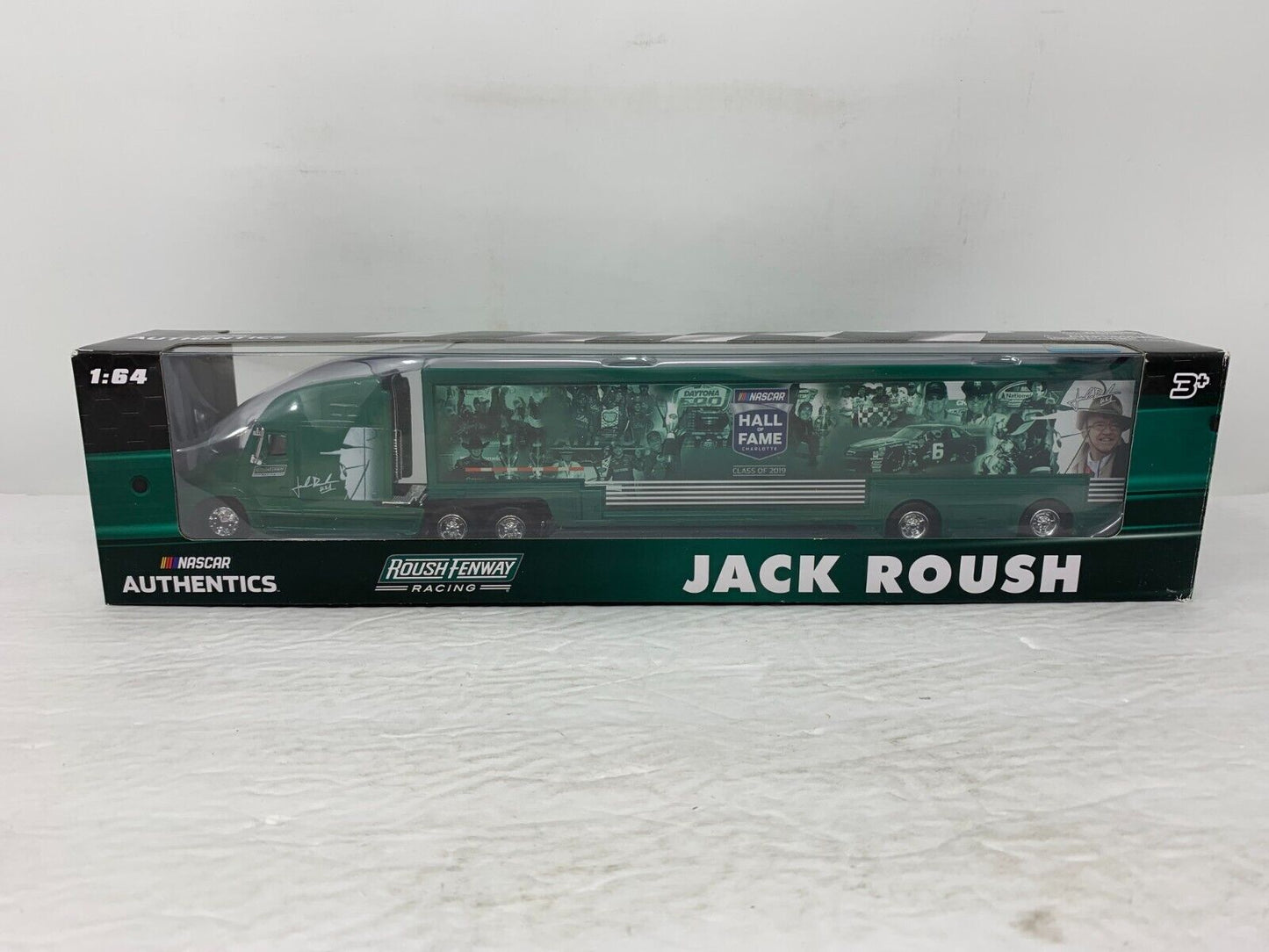 Nascar Hall of Fame Class of 2019 Jack Roush Transport Hauler 1:64 Diecast