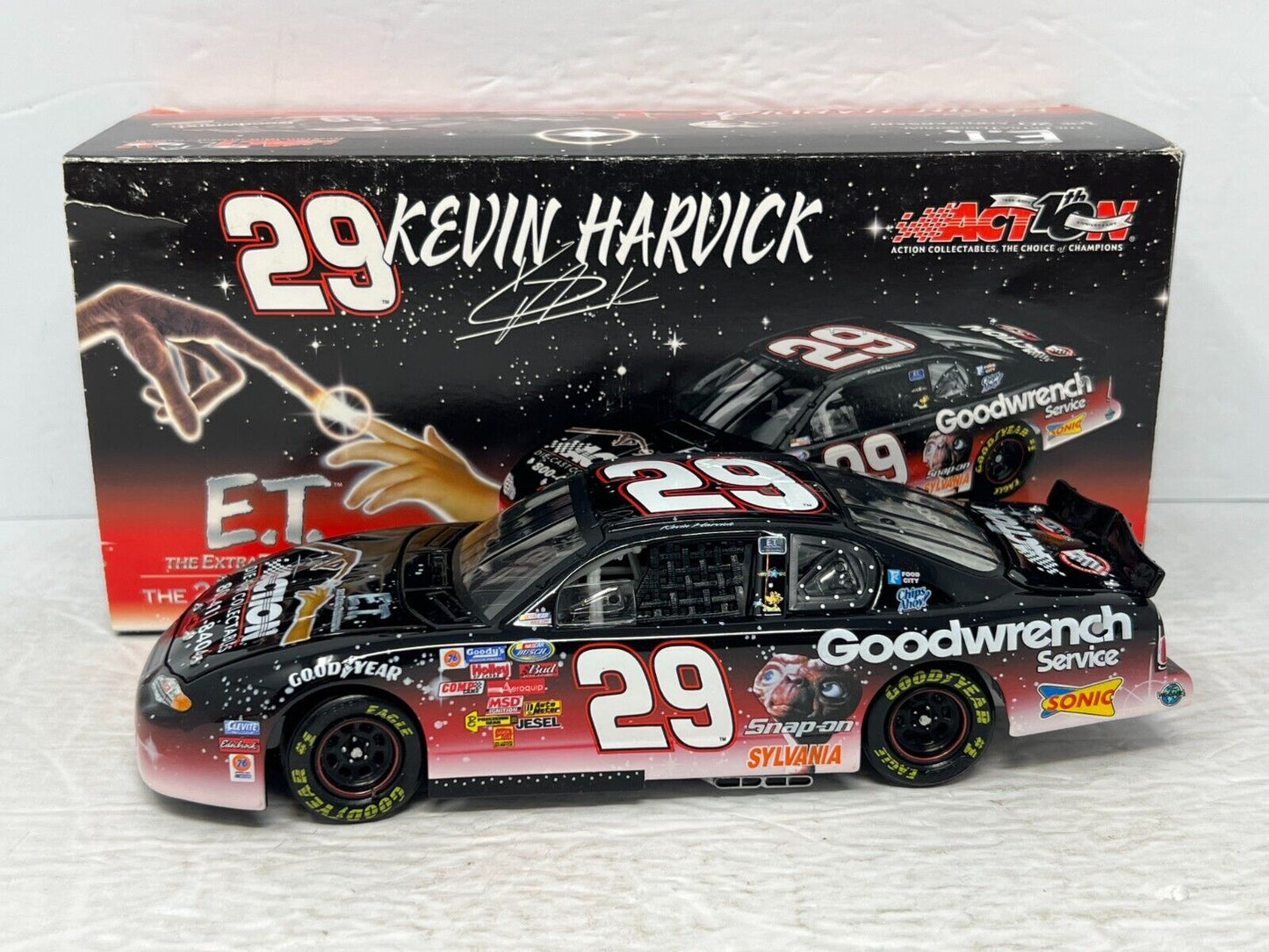 Action Nascar #29 Kevin Harvick E.T. GM Dealers 2002 Chevy 1:24 Diecast