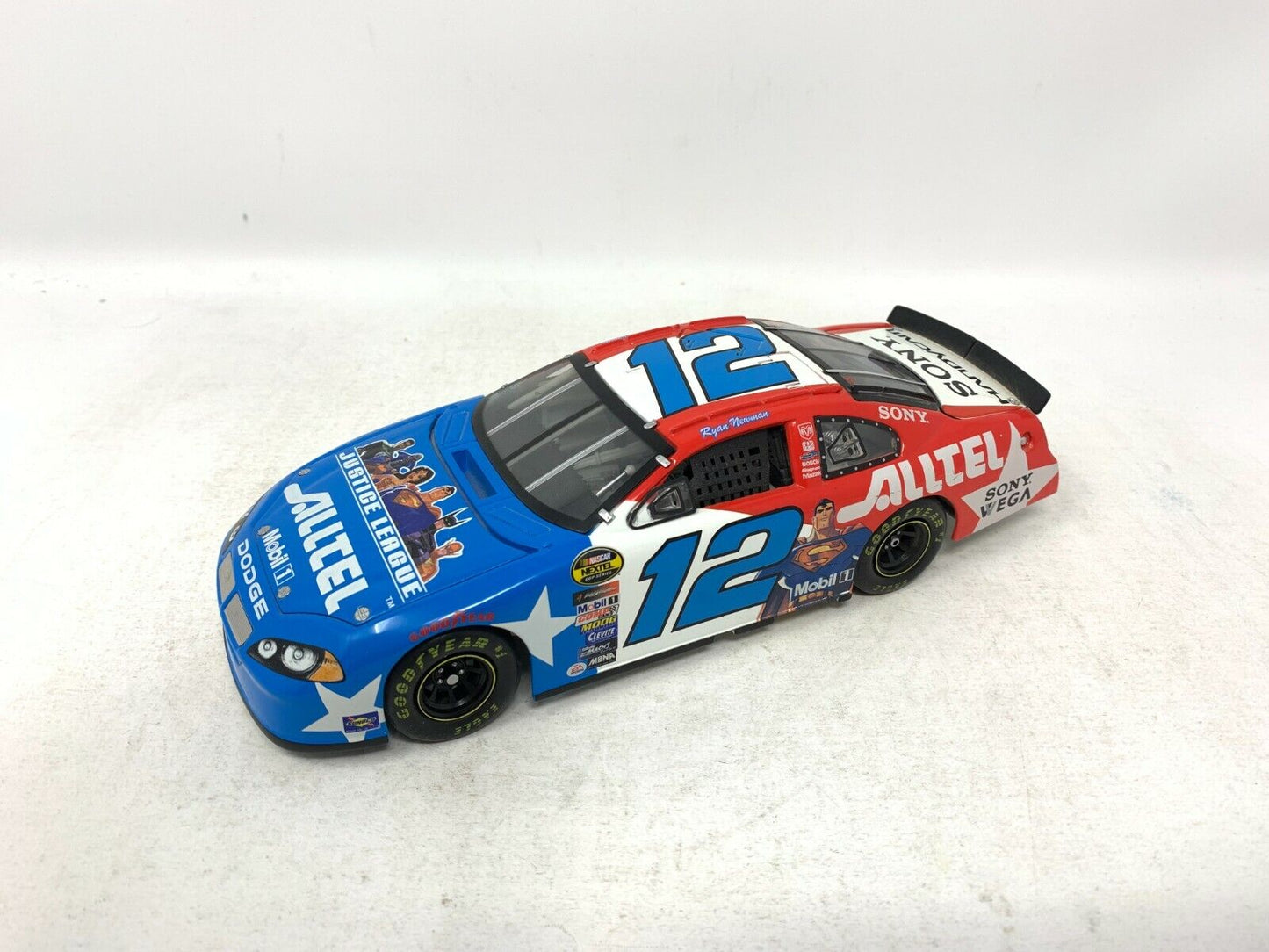 Team Caliber Nascar #12 Ryan Newman Alltel Justice League Dodge 1:24 Diecast