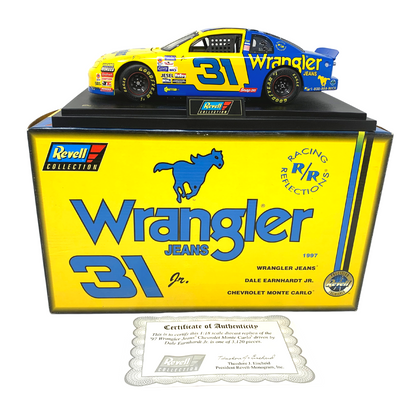 Revell Nascar #97 Wrangler Jeans Dale Earnhardt Jr 1997 Monte Carlo 1:18 Diecast