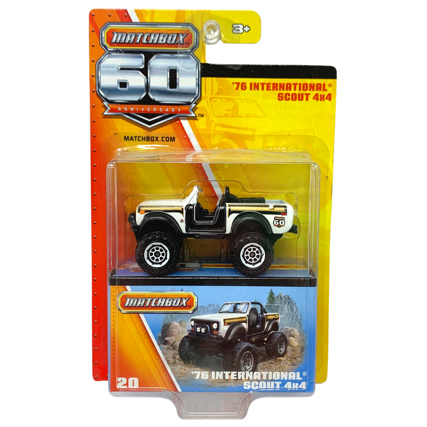 Matchbox 60th Anniversary '76 International Scout 4x4 1:64 Diecast