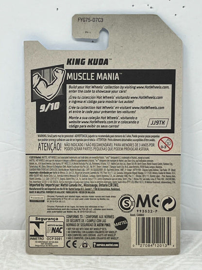 Hot Wheels Muscle Mania King Kuda Magnus Walker Urban Outlaw 1:64 Diecast