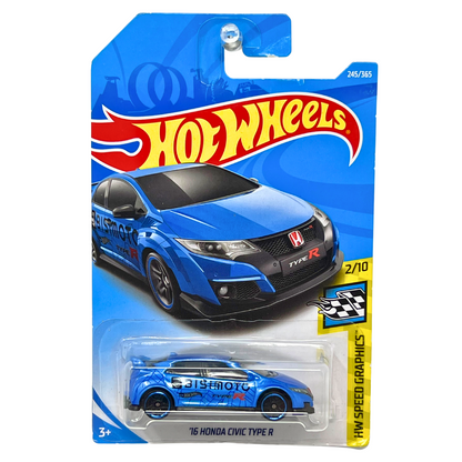 Hot Wheels HW Speed Graphics '16 Honda Civic Type R JDM 1:64 Diecast