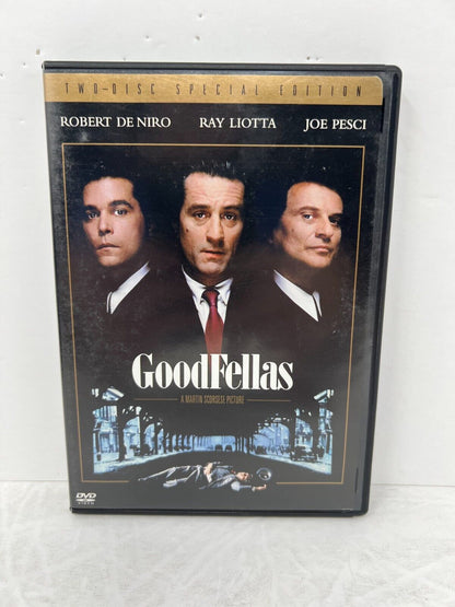 Goodfellas (DVD, 2004) Robert De Niro Joe Pesci Crime Good Condition!!!