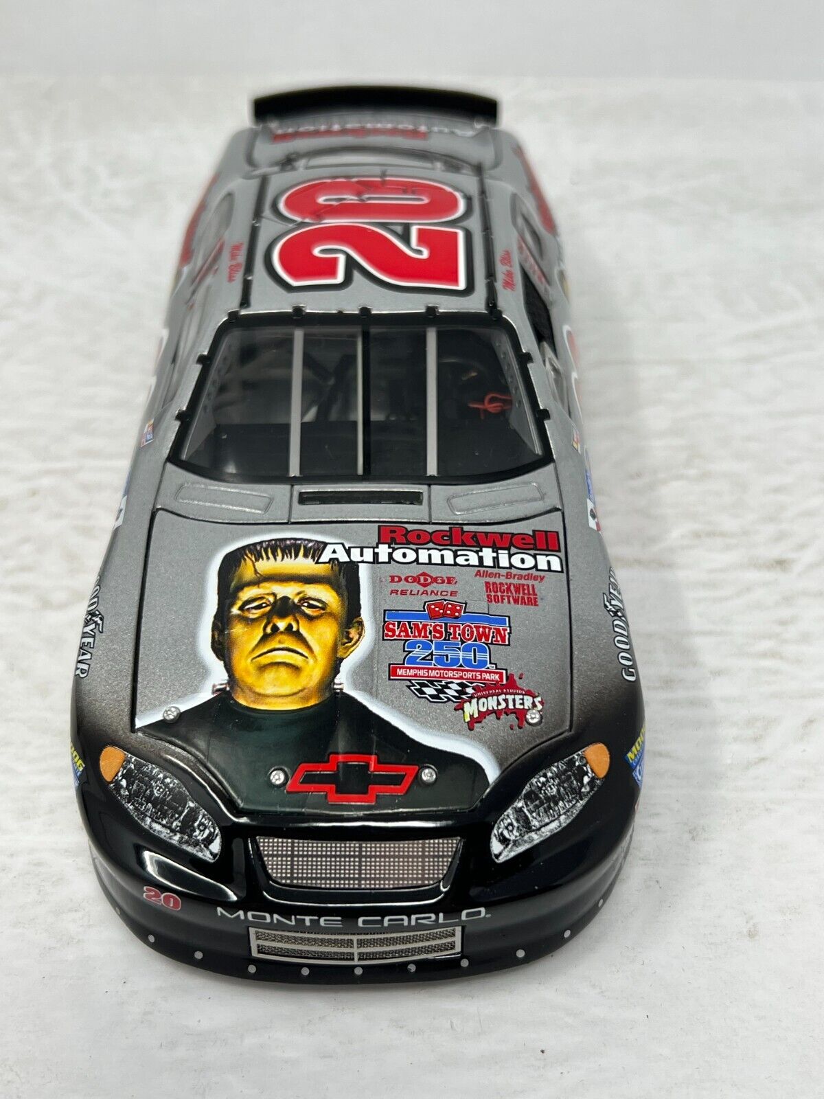 Action RCCA Nascar #20 Mike Bliss Frankenstein 2003 Chevy Elite 1:24 Diecast