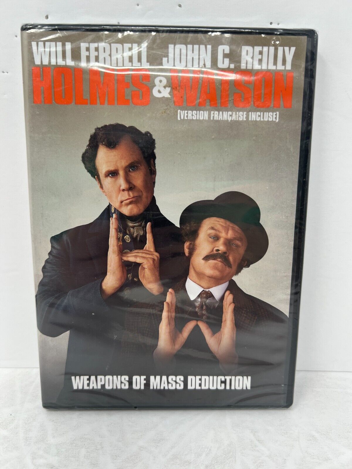 Holmes & Watson (DVD, 2019) Comedy ***Sealed but loose disc inside case.***