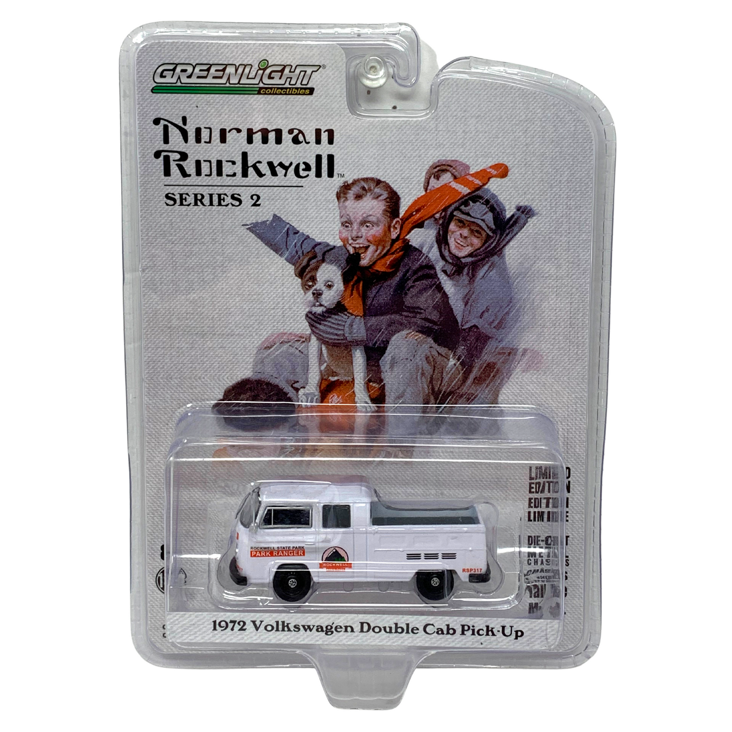 Greenlight Norman Rockwell 1972 Volkswagen Double Cab 1:64 Diecast