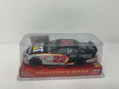 Racing Champions Nascar Ward Burton #22 CAT Chase the Race 1:24 Diecast