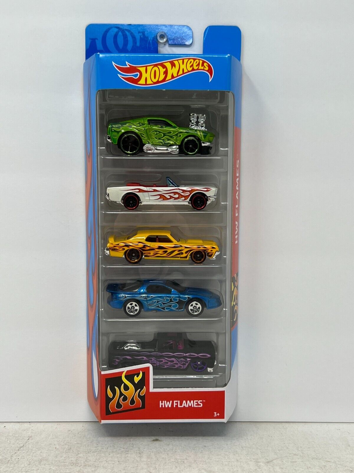 Hot Wheels 2017 HW Flames 5-Car Set 1:64 Diecast