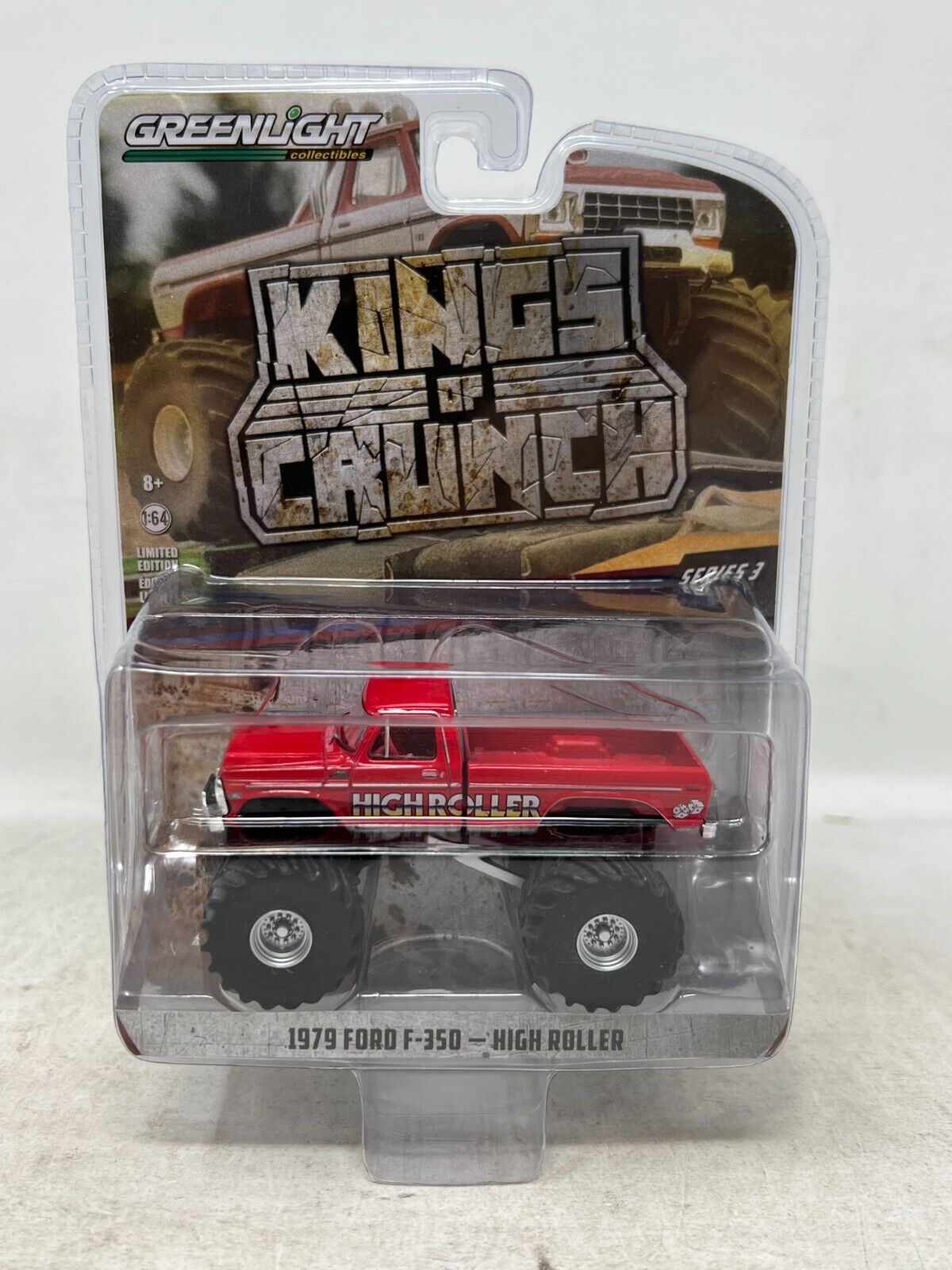 Greenlight Kings of Crunch Series 3 1979 Ford F-350 High Roller 1:64 Diecast