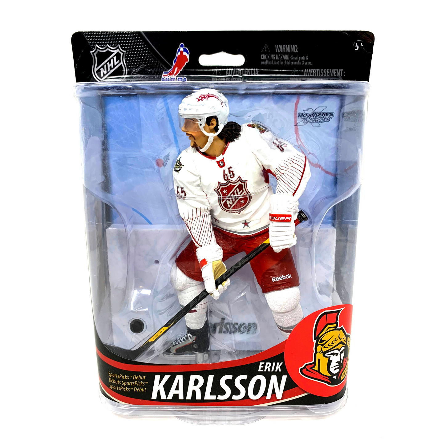 Mcfarlane NHL Erik Karlsson Ottawa Senators Series 33 Bronze #1500 Figure