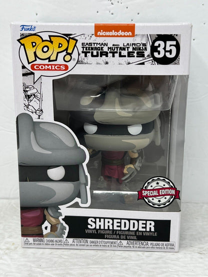 Funko Pop! Comics TMNT Ninja Turtles #35 Shredder Special Edition Vinyl Figure