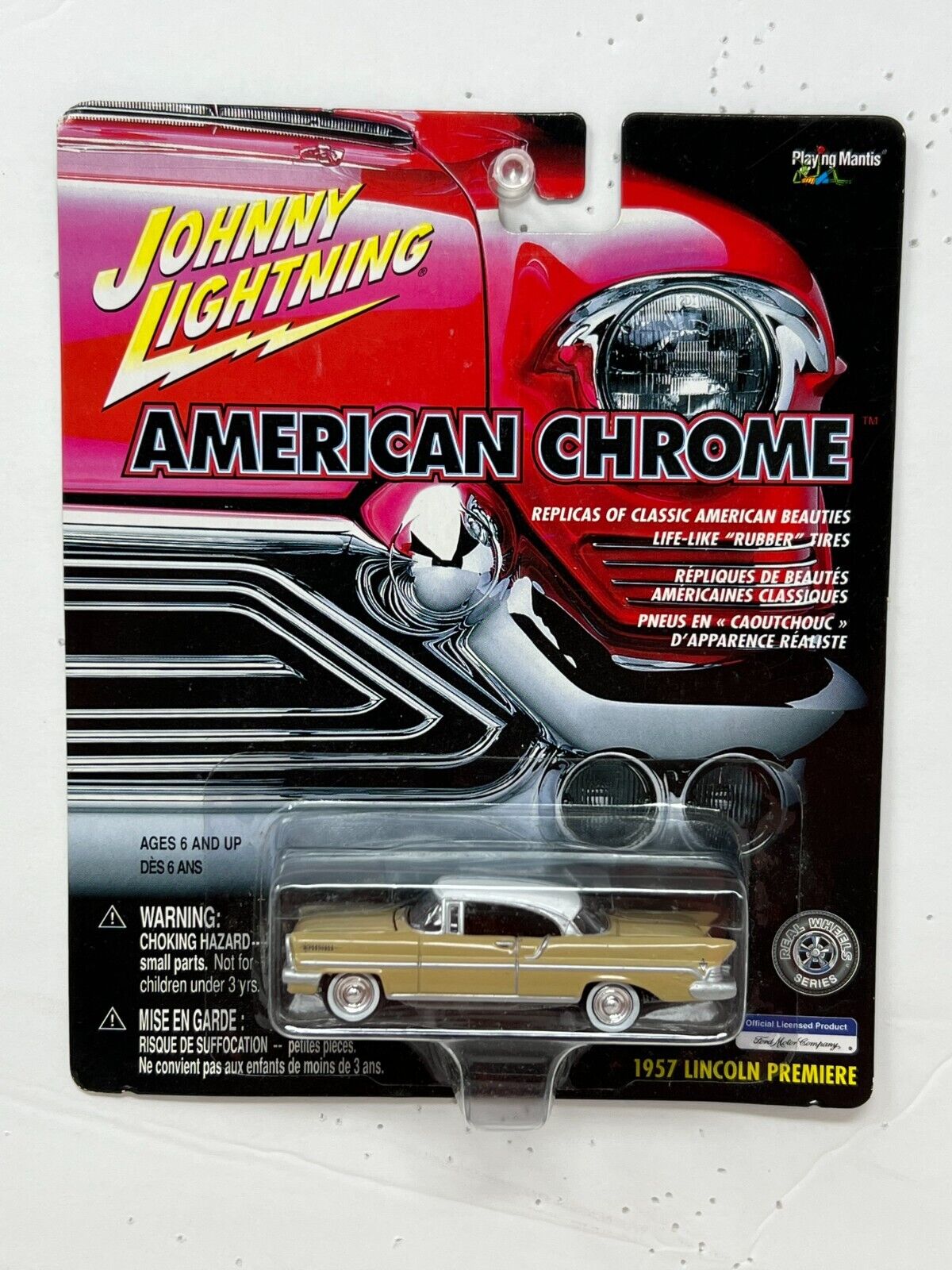 Johnny Lightning American Chrome 1957 Lincoln Premiere 1:64 Diecast