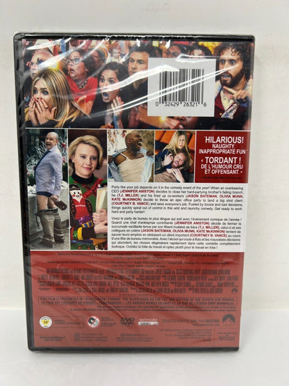 Office Christmas Party (DVD, 2017) Jason Bateman Comedy New and Sealed!!!