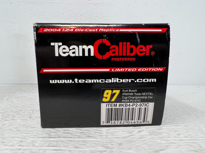 Team Caliber Nascar #97 Kurt Busch Irwin Tools Nextel Cup 2004 Ford 1:24 Diecast