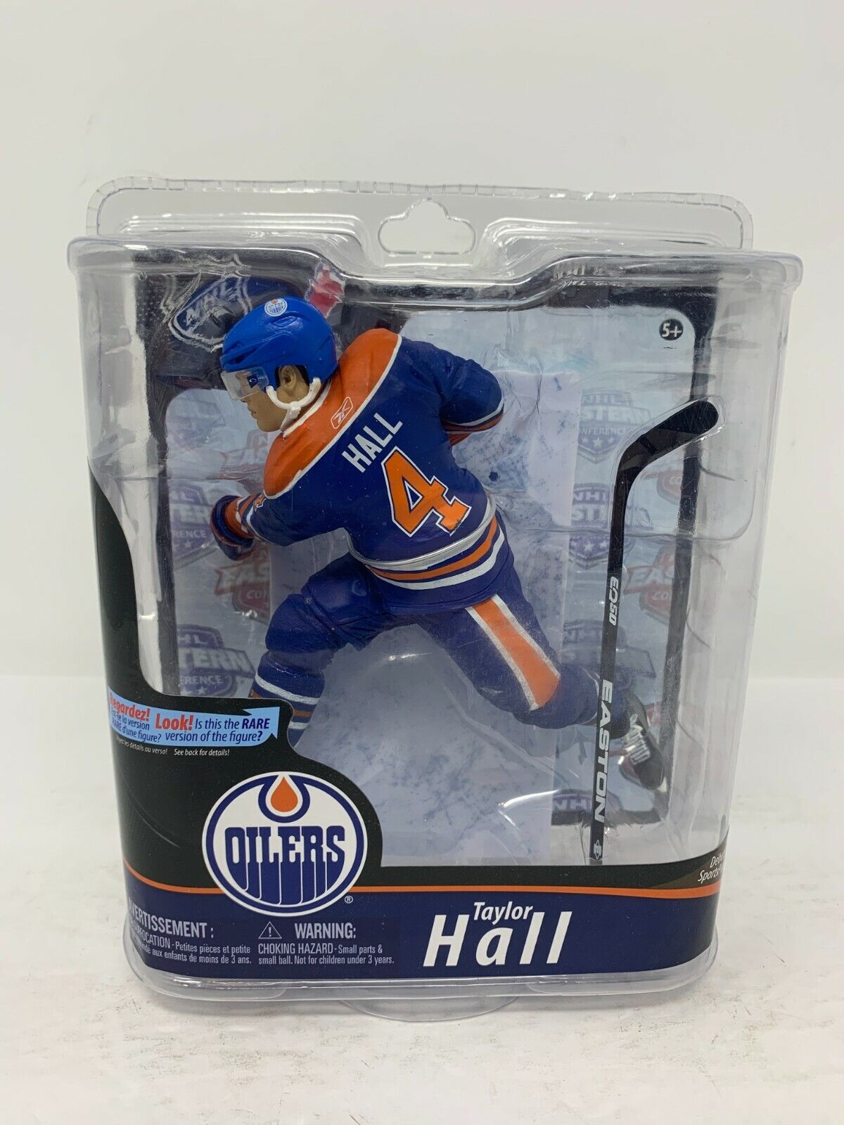 Mcfarlane NHL Taylor Hall Edmonton Oilers Blue Jersey Series 28 Figure