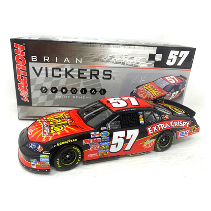 Action Nascar #57 Brian Vickers Ore-Ida Autograph 2006 Monte Carlo 1:24 Diecast