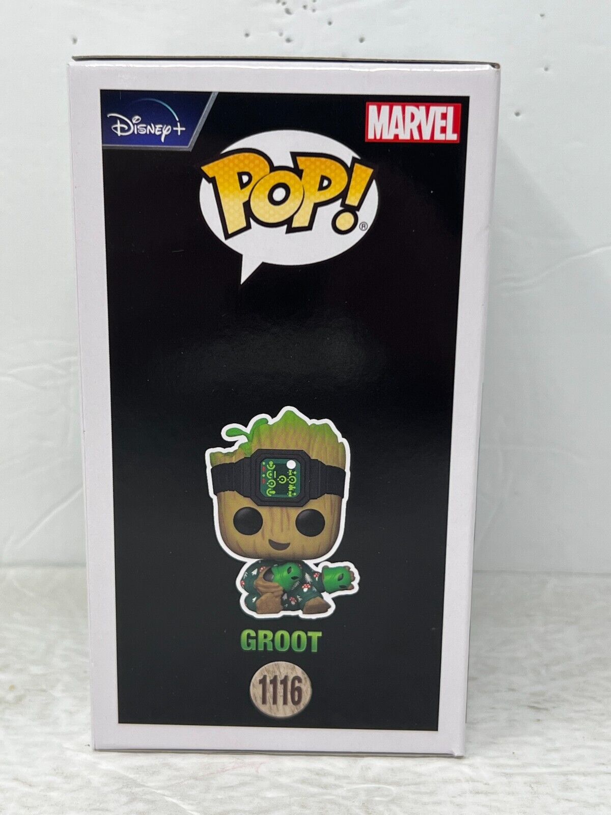 Funko Pop! Marvel Studios I Am Groot #1116 Groot '22 Fall Convention Bobble-Head