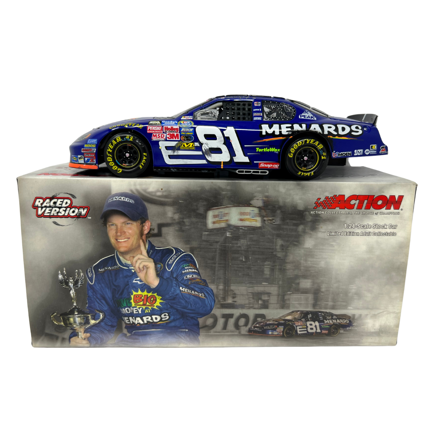 Action Nascar #81 Dale Earnhardt Jr. Menard's Bristol Win Dealers 1:24 Diecast