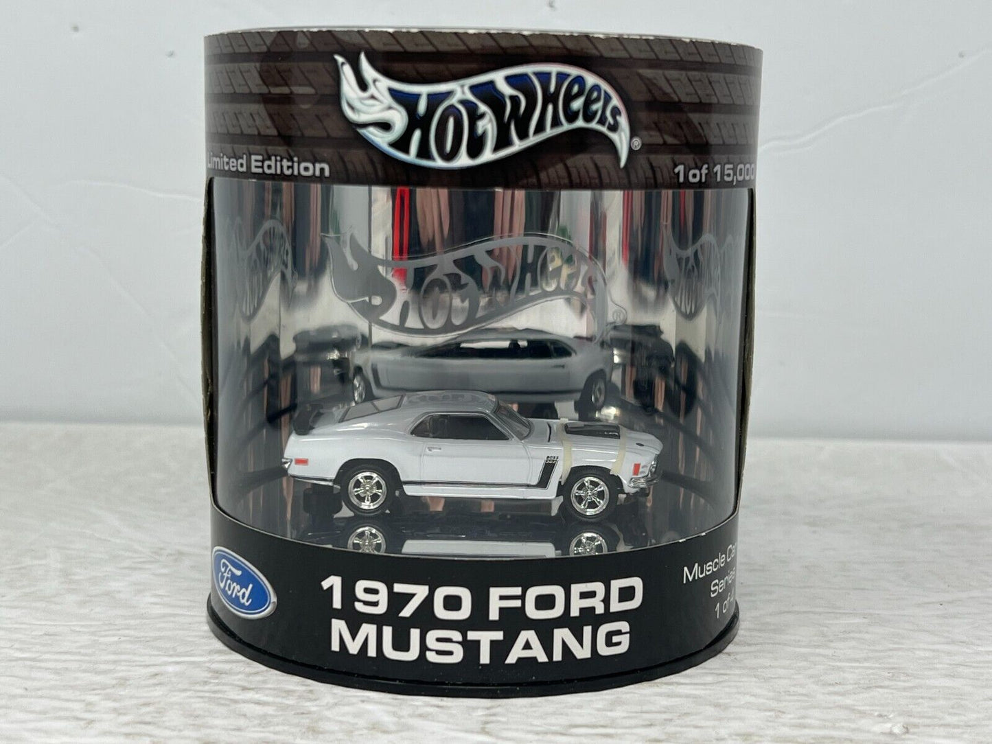 Hot Wheels Oil Can 1970 Ford Mustang Muscle Car Series 1:64 Diecast